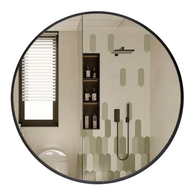 Acheter Miroir rond noir 70cm de diamètre Comme neuf - 56,02 € Miroir rond noir 70cm de diamètre Comme neuf - reconditionné disponible sur Label Emmaüs